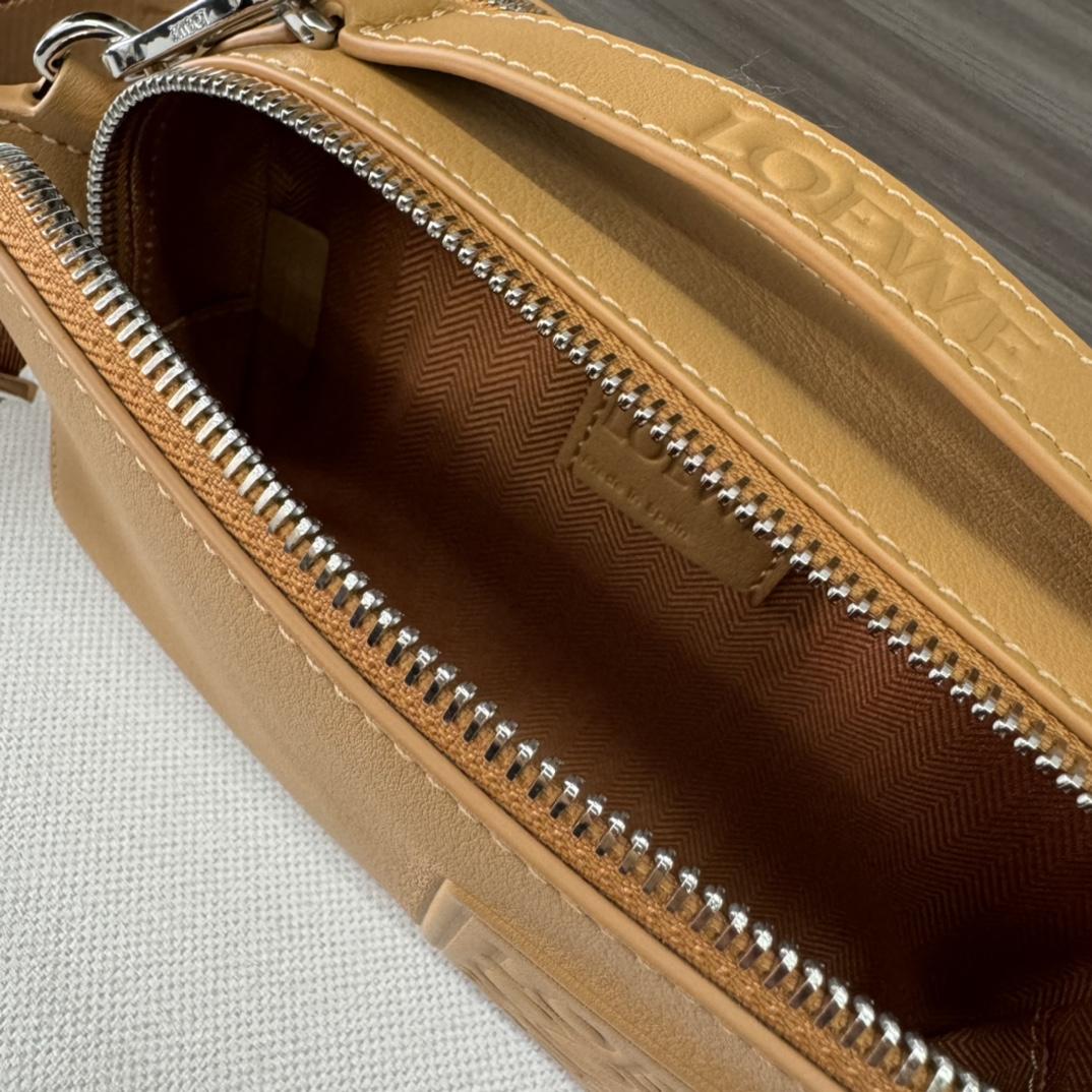 Loewe Mini Camera Crossbody Bag In Satin Calfskin - 