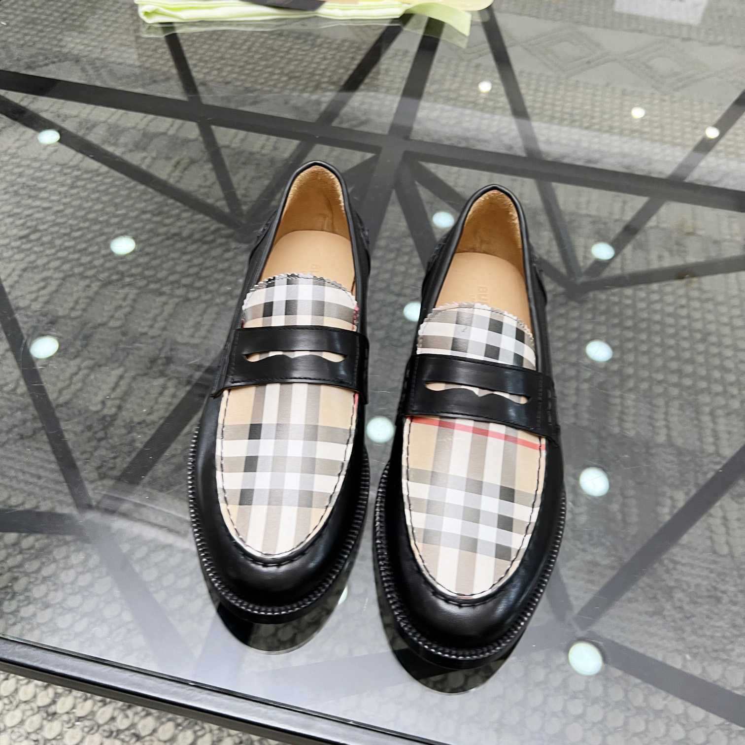 Burberry Vintage Check Penny Loafers - 