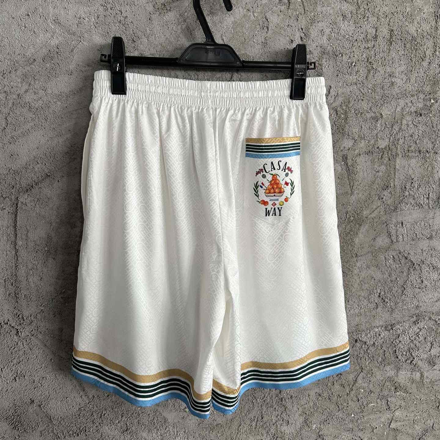 Casablanca Casa Way Shorts With Monogram  - 