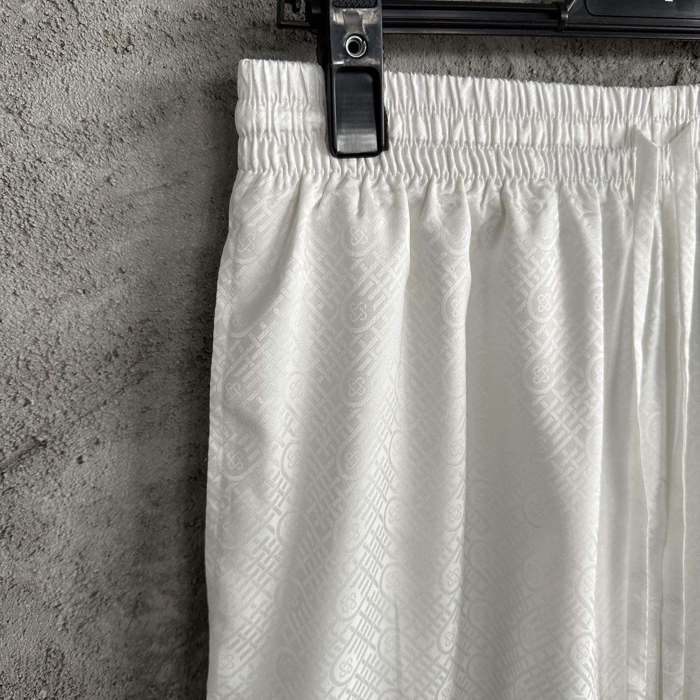 Casablanca Casa Way Shorts With Monogram  - 