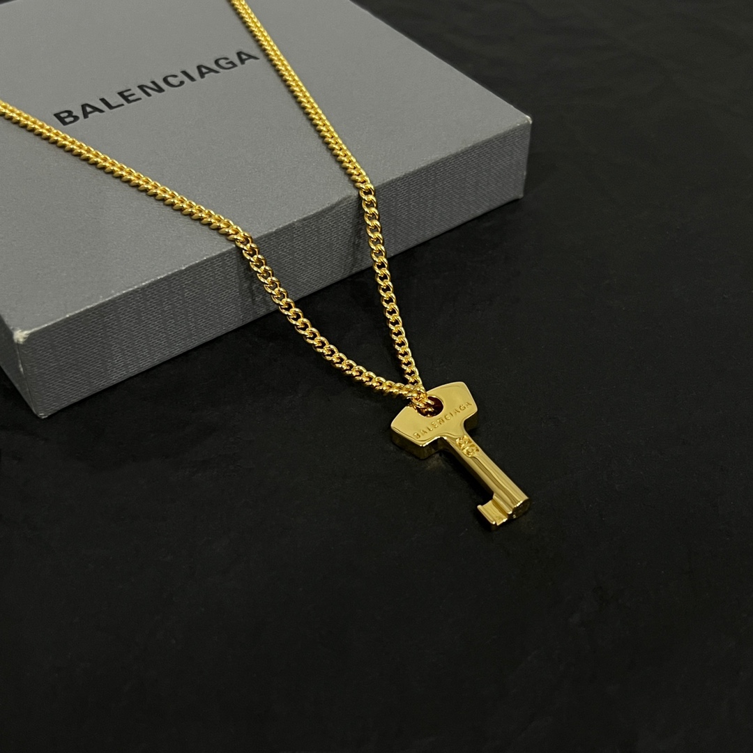 Balenciaga Amour Key Necklace  - 