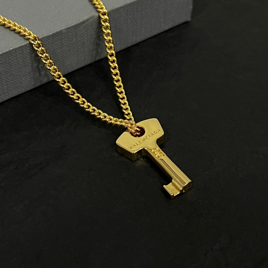Balenciaga Amour Key Necklace  - 