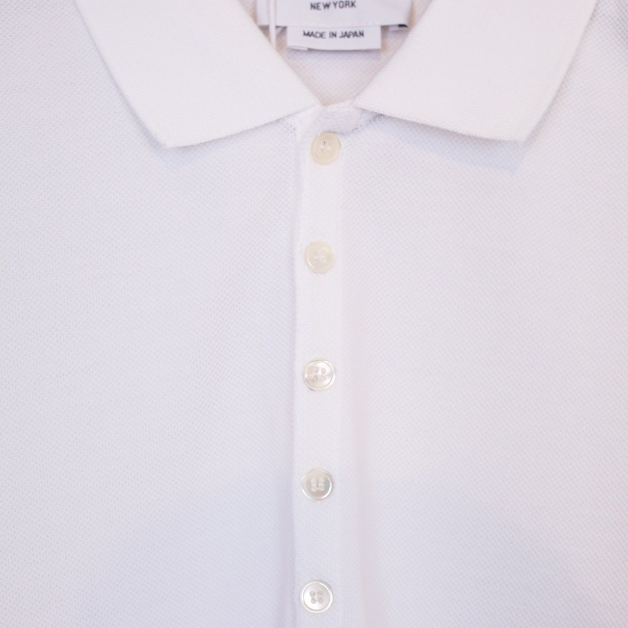Thom Browne Classic Pique 4-Bar Short Sleeve Polo  2091 - 