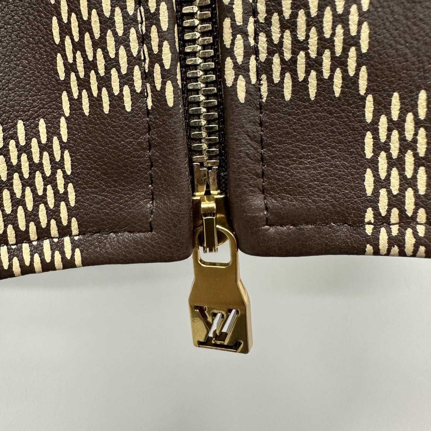 Louis Vuitton Damier Leather Harrington Jacket   1AFIMC - 