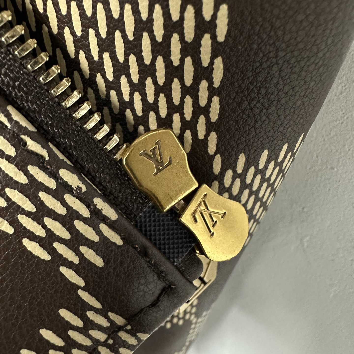 Louis Vuitton Damier Leather Harrington Jacket   1AFIMC - 