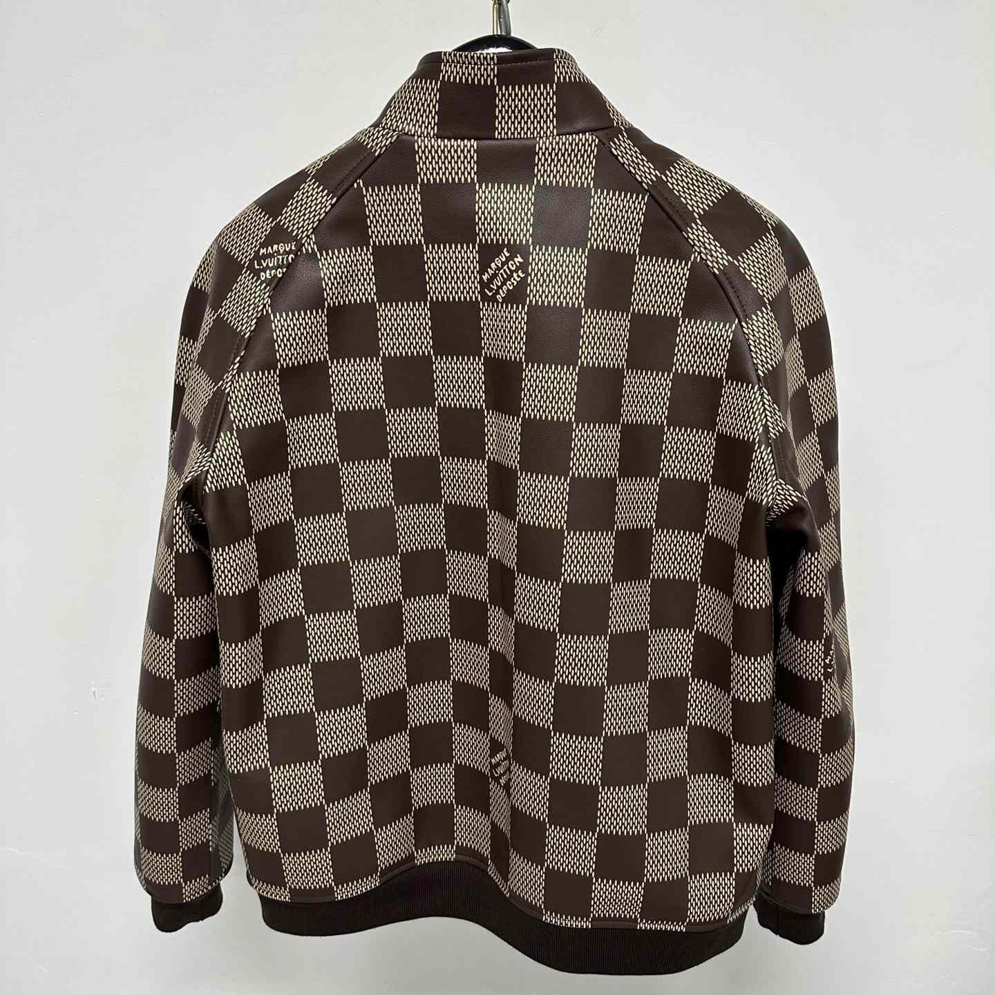 Louis Vuitton Damier Leather Harrington Jacket   1AFIMC - 