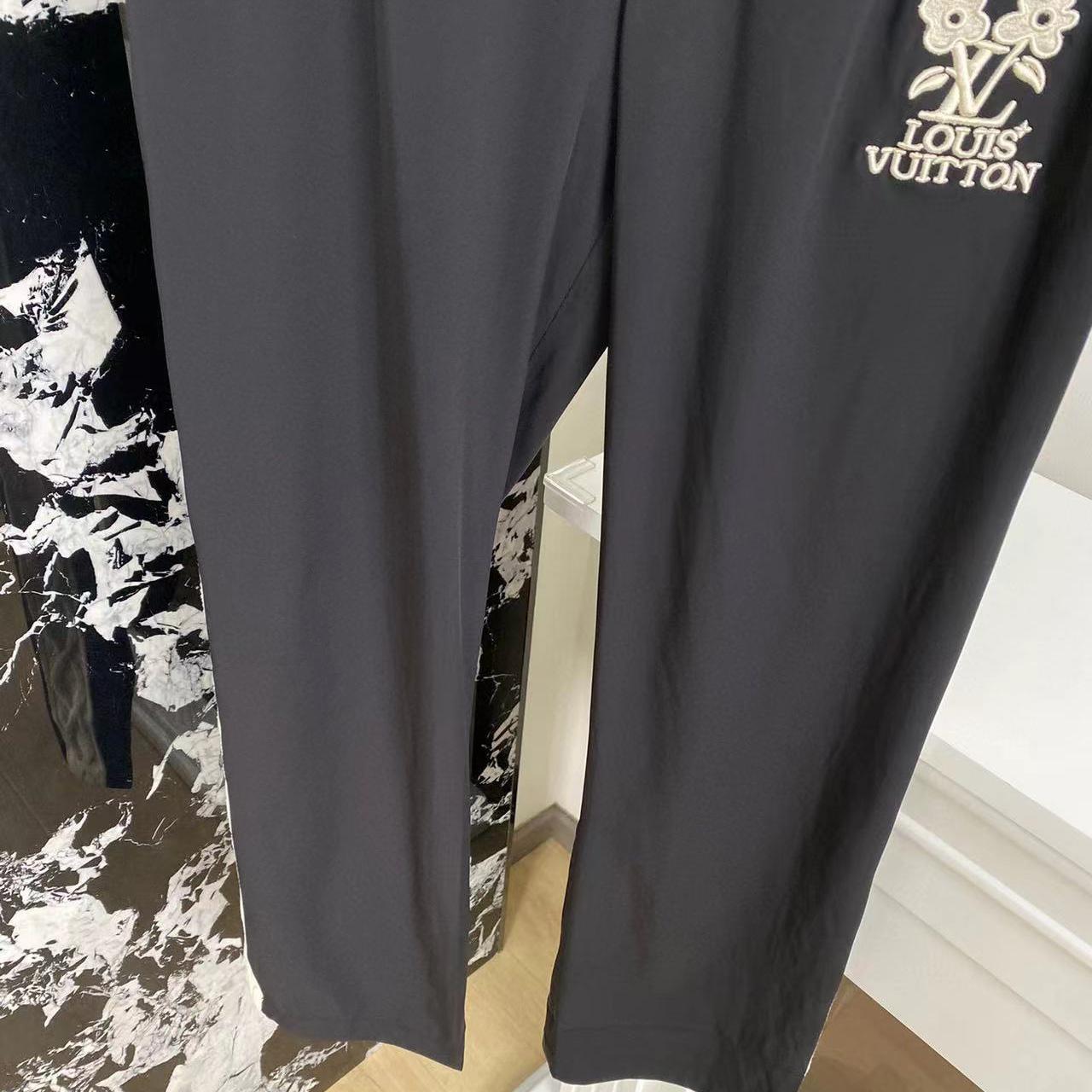 Louis Vuitton Embroidered Technical Track Pants  1AFRDR - 