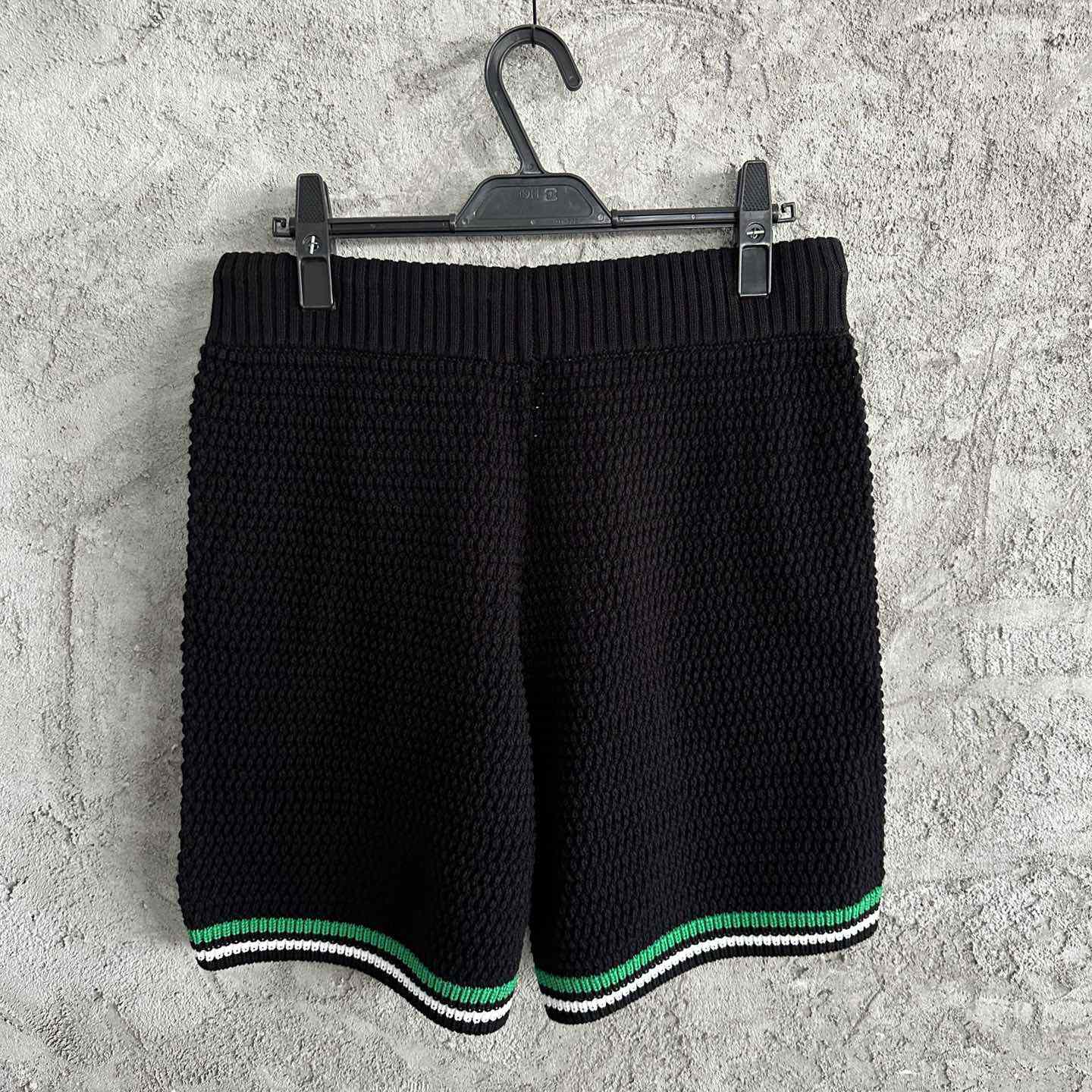Casablanca Knit Cotton Tennis Shorts - 