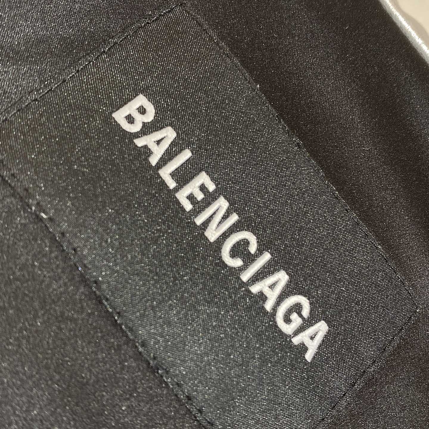 Balenciaga Unity Sports Icon Racer Jacket In Silver - DesignerGu
