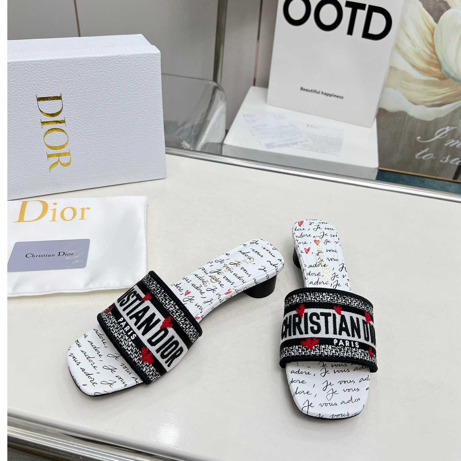 Dior Dway Heeled Slide - 