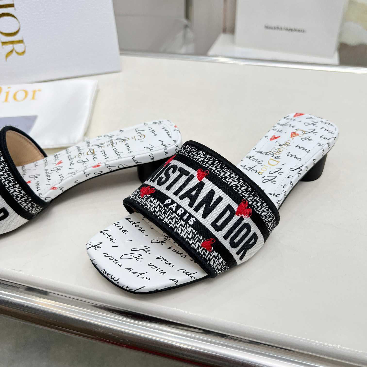 Dior Dway Heeled Slide - 