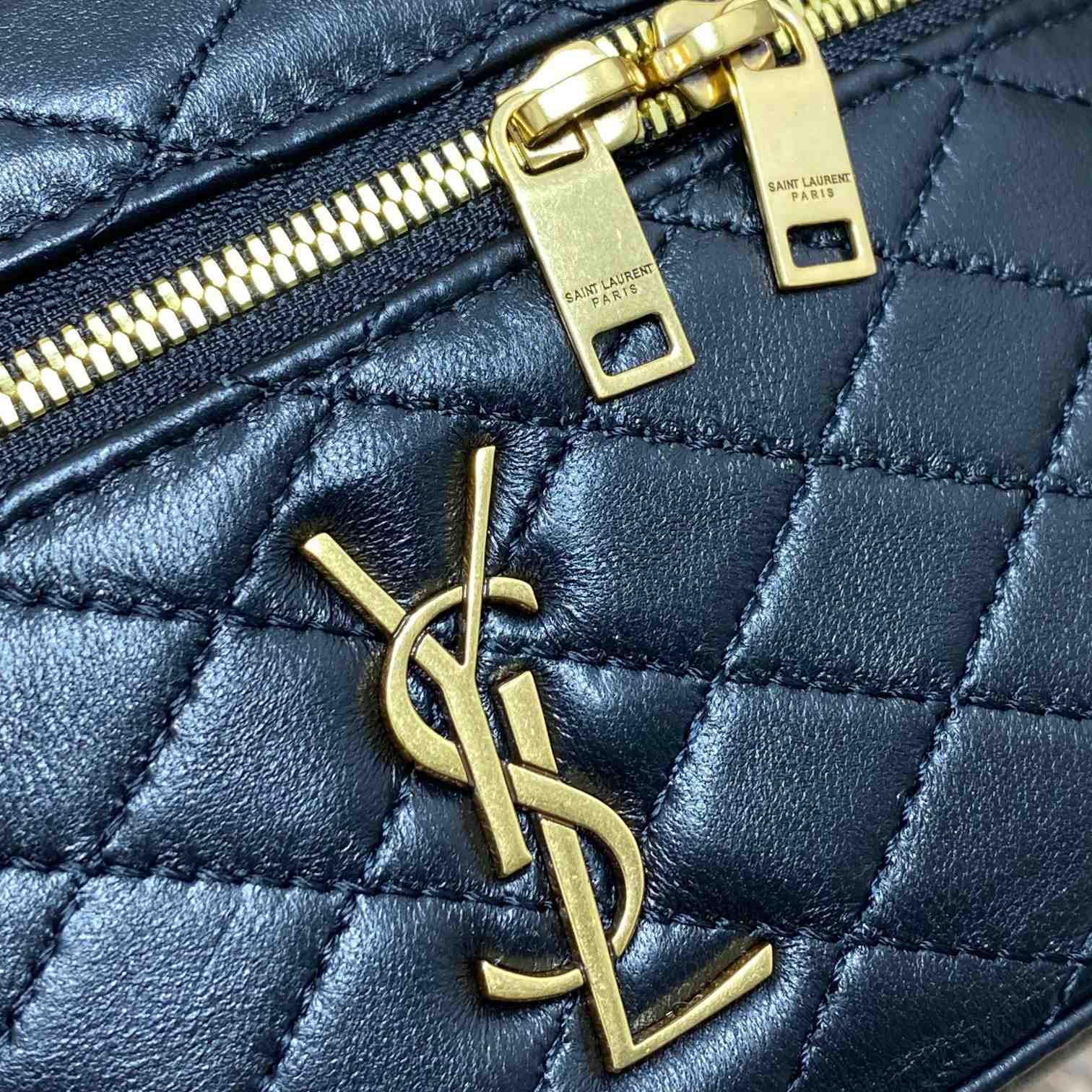 Saint Laurent Gaby Vanity Bag In Lambskin - 