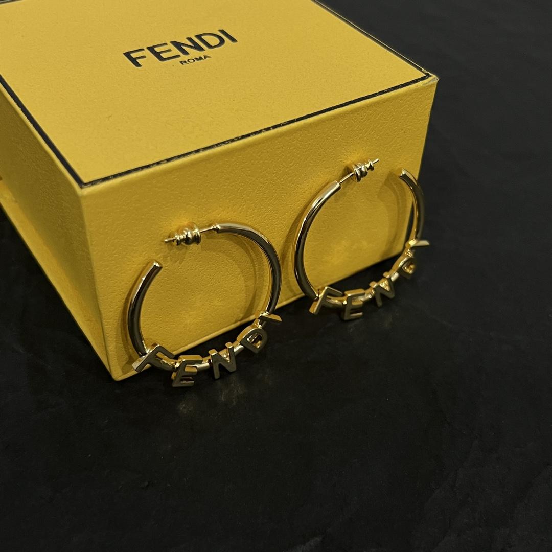 Fendi Fendigraphy Earrings  - 