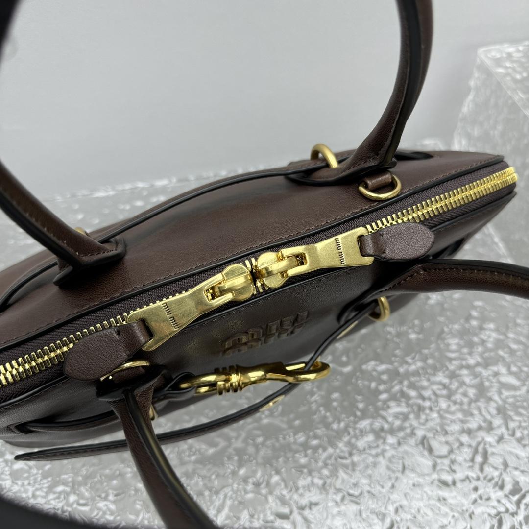 Miu Miu Aventure Nappa Leather Top-handle Bag - 