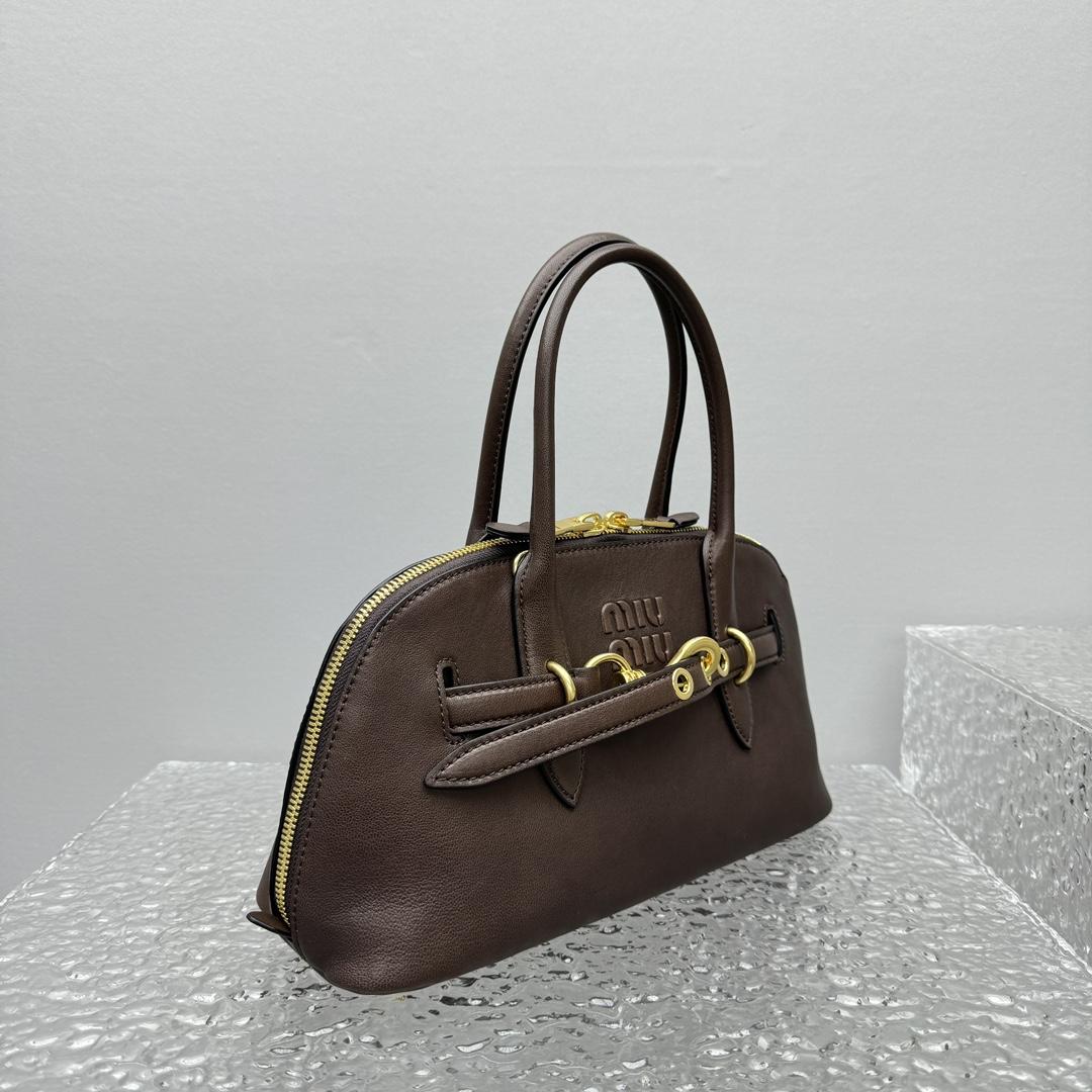 Miu Miu Aventure Nappa Leather Top-handle Bag - 