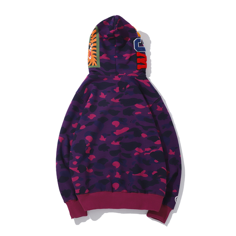 Bape Full Zip Double Hoodie - 