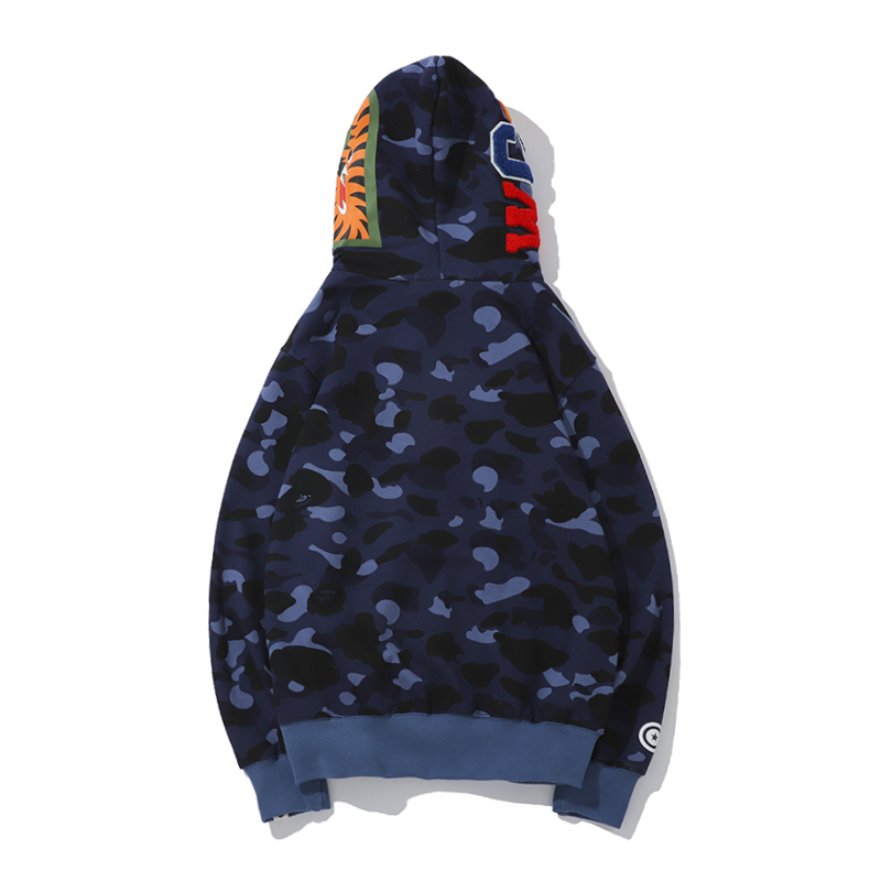 Bape Full Zip Double Hoodie - 