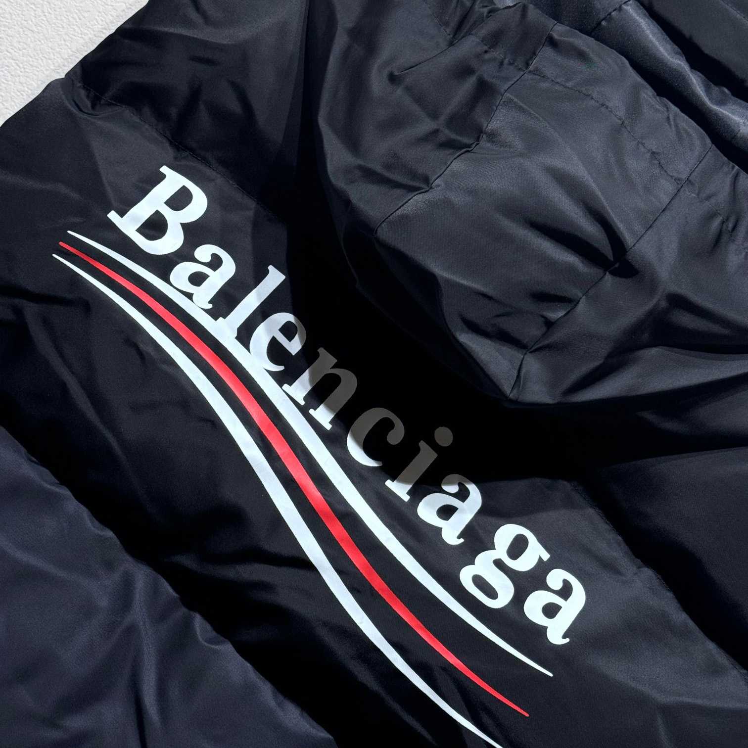 Balenciaga Political Campaign Cocoon Puffer Gilet - 