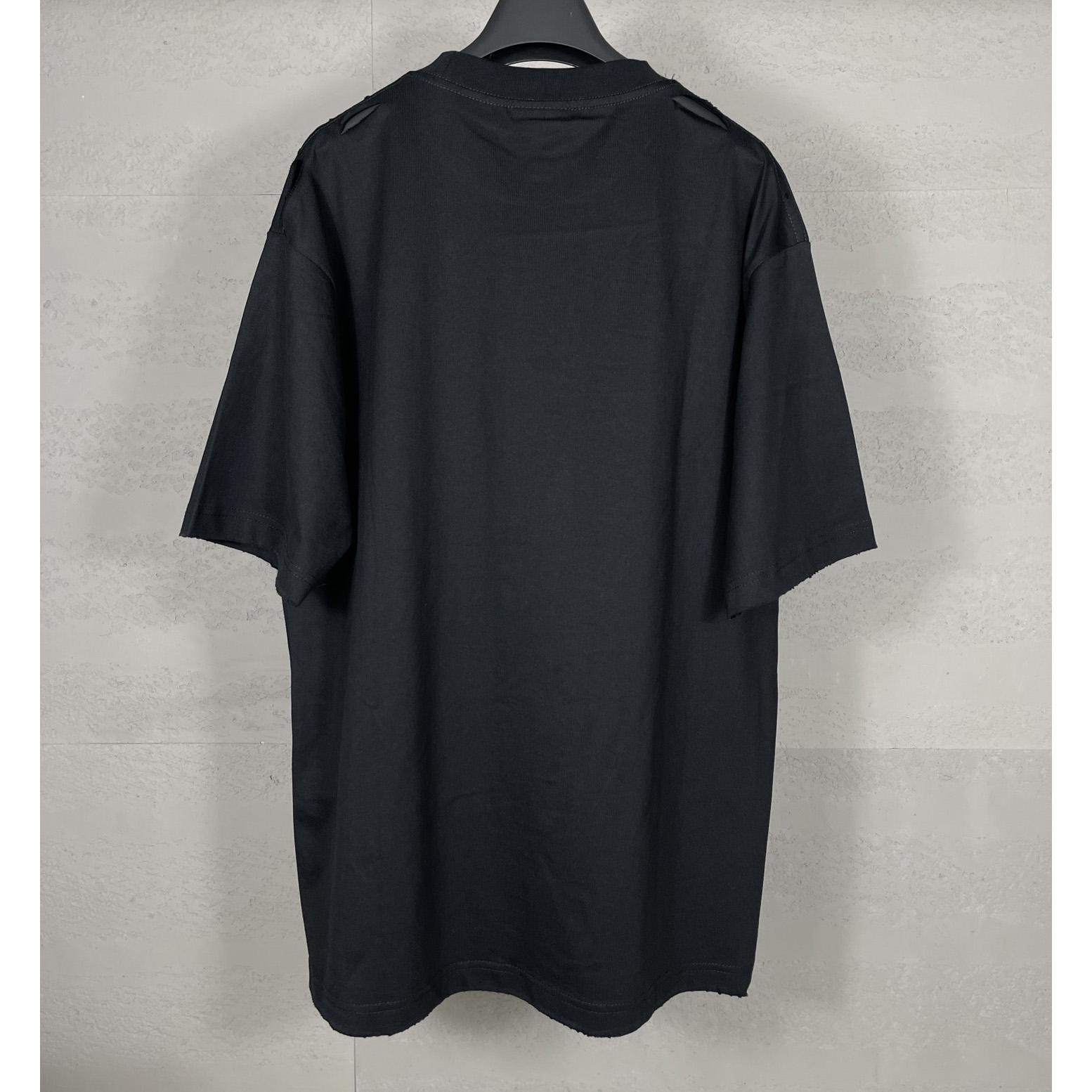 Balenciaga Planet Earth T-Shirt Oversized  - 