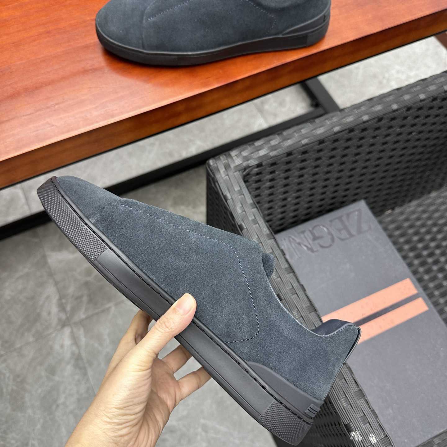 Zegna Suede Triple Stitch™ Sneakers - 
