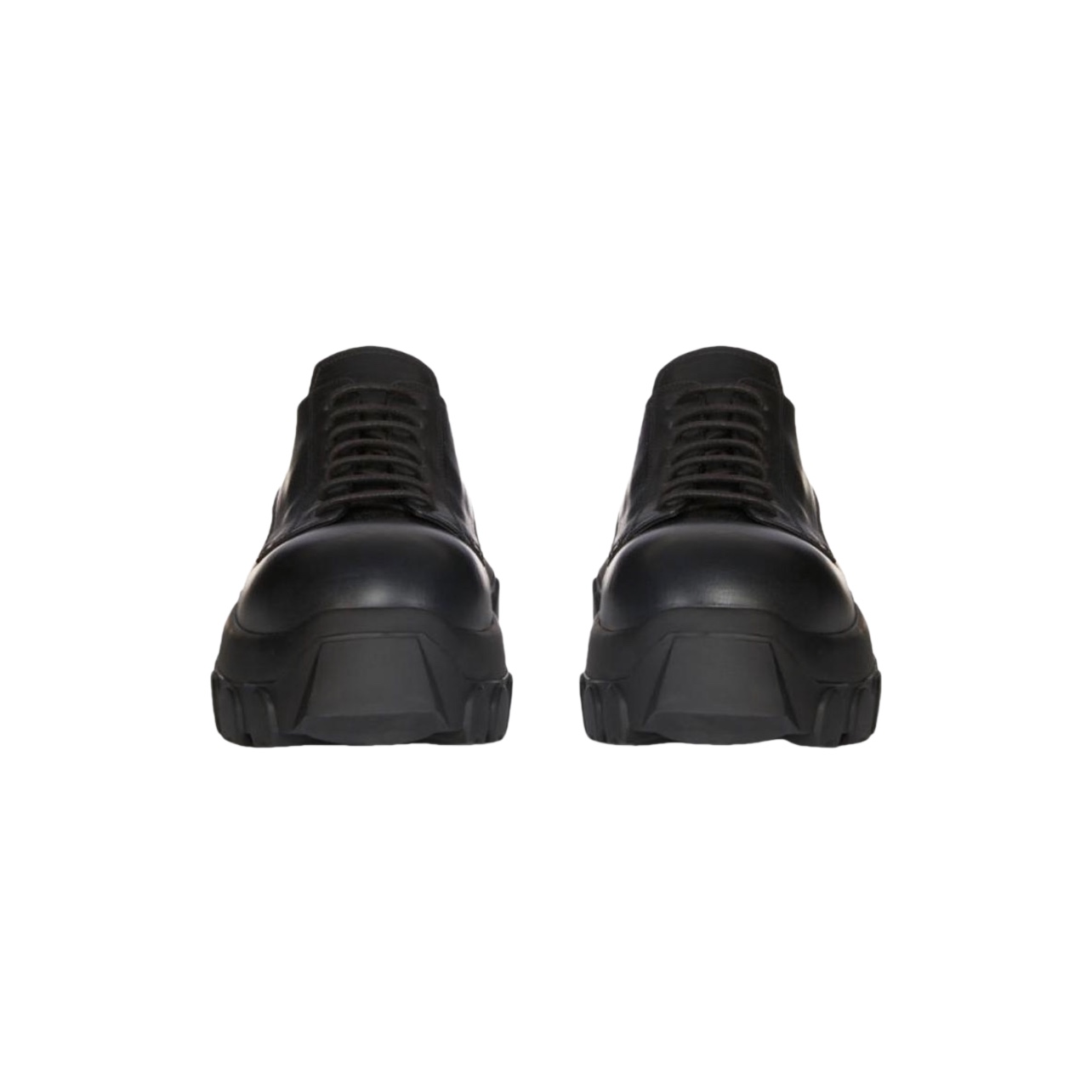 Rick Owens Bozo Tractor Leather Derby Shoes - 