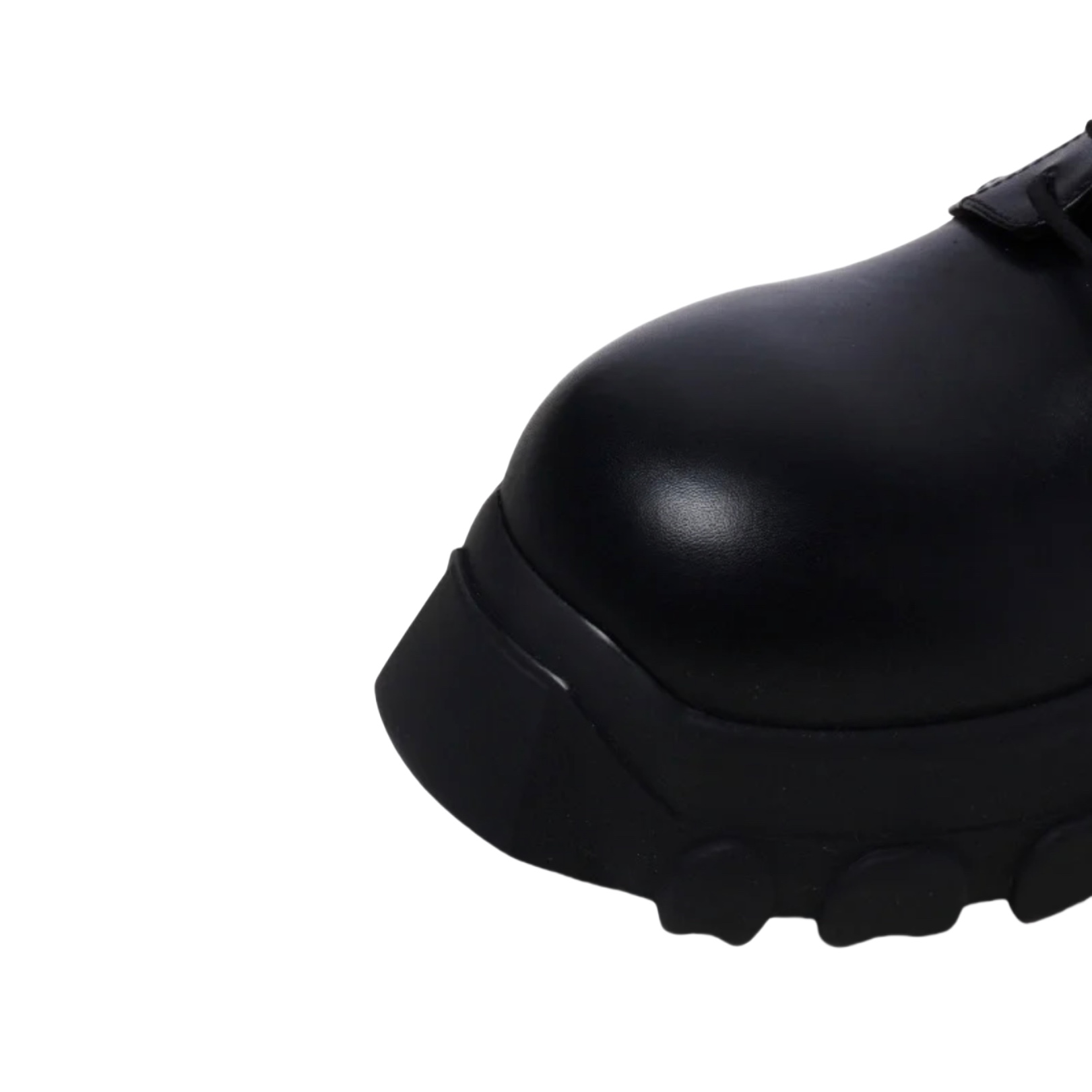 Rick Owens Bozo Tractor Leather Derby Shoes - 