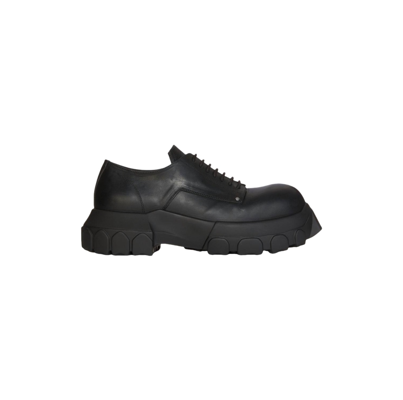 Rick Owens Bozo Tractor Leather Derby Shoes - 