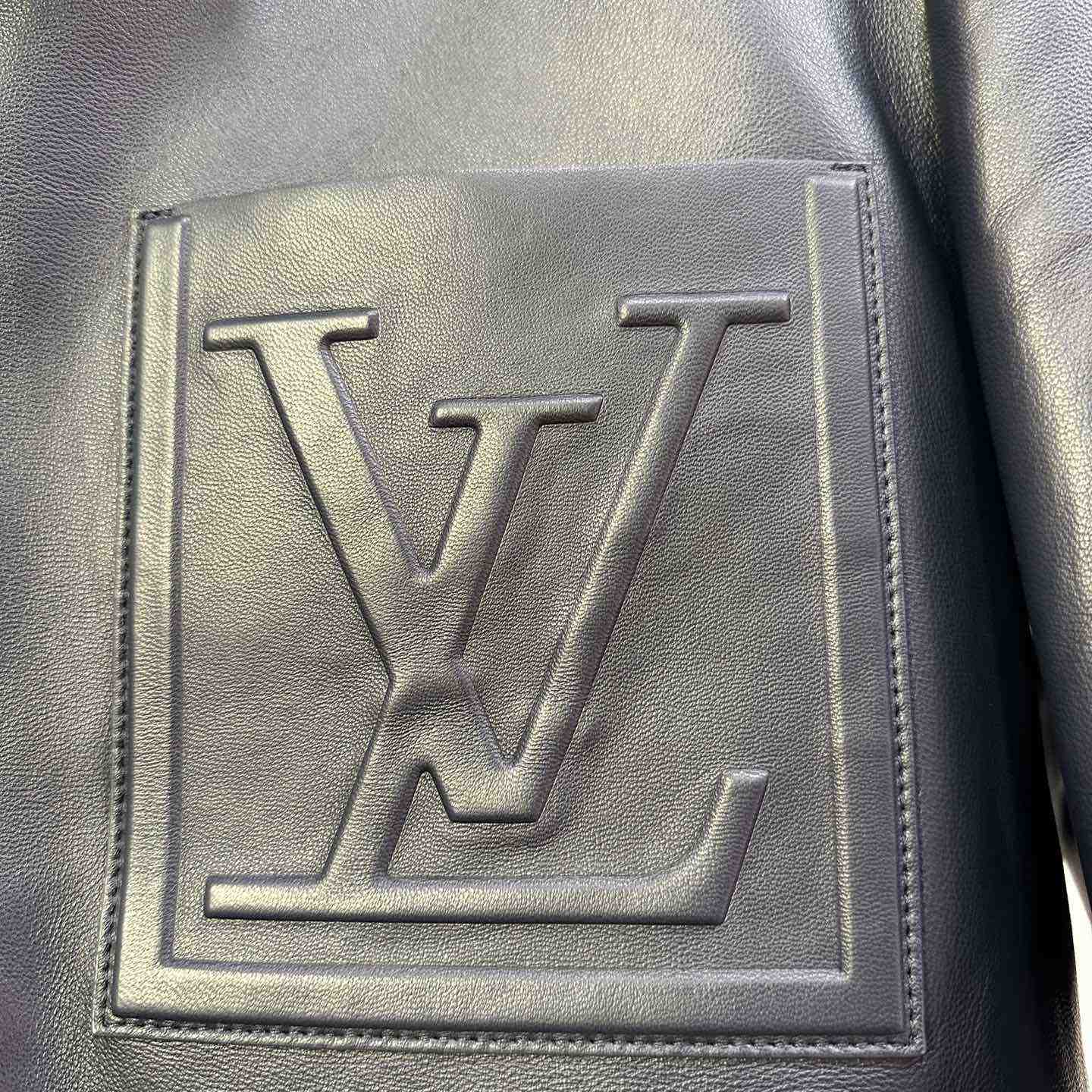 Louis Vuitton Chic Leather Blouson With 3D Details   1AFVPT - 