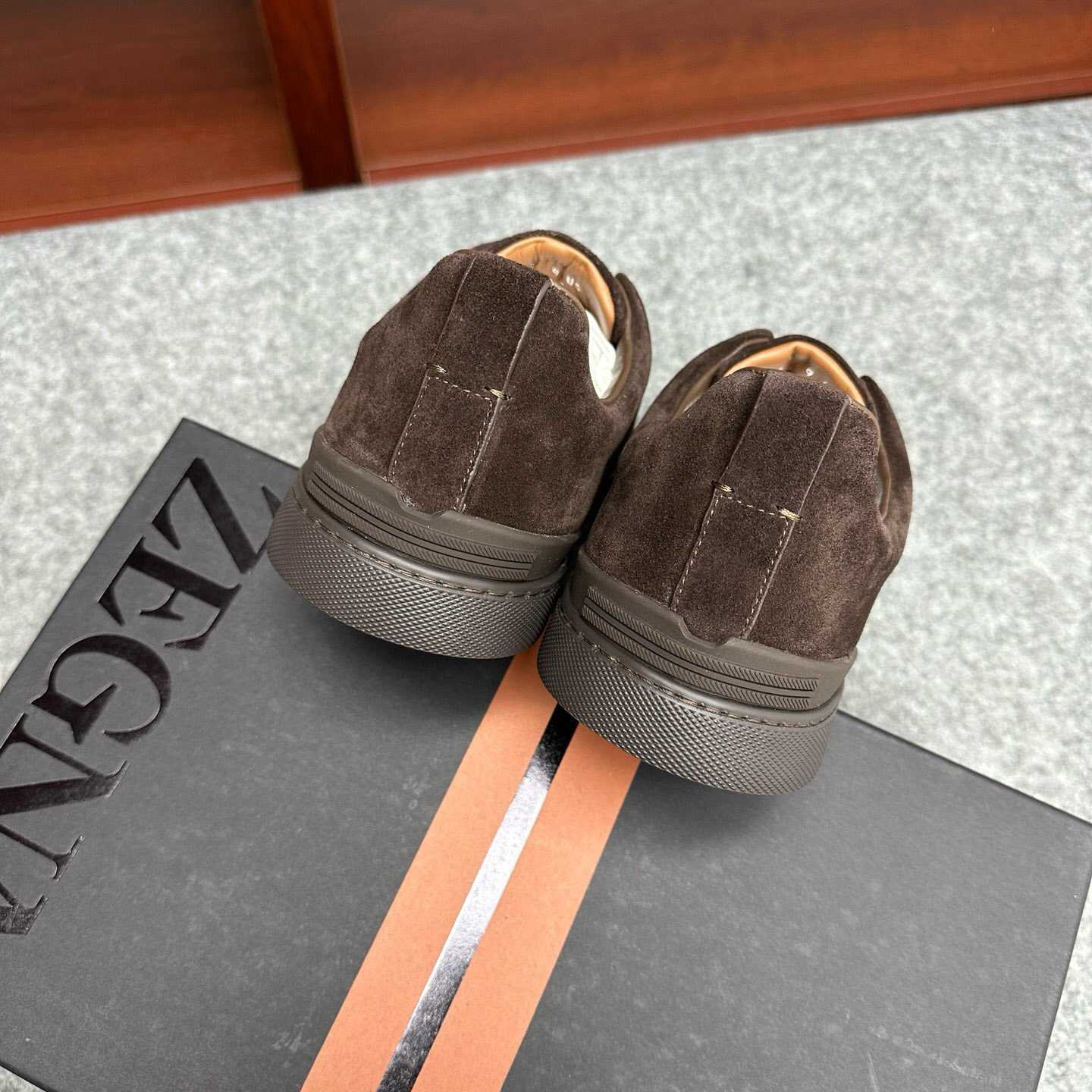 Zegna Suede Triple Stitch™ Sneakers - 
