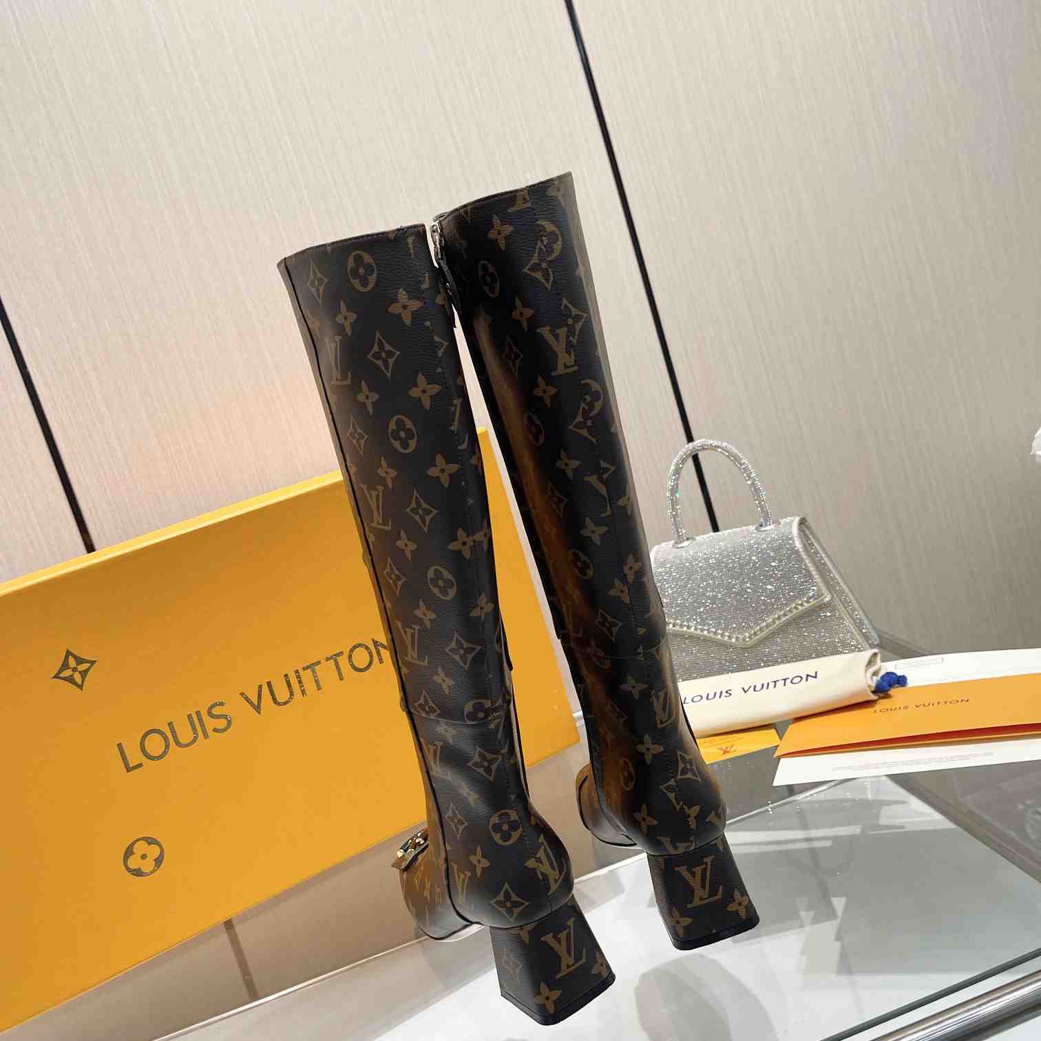 Louis Vuitton LV Checker High Boot - 