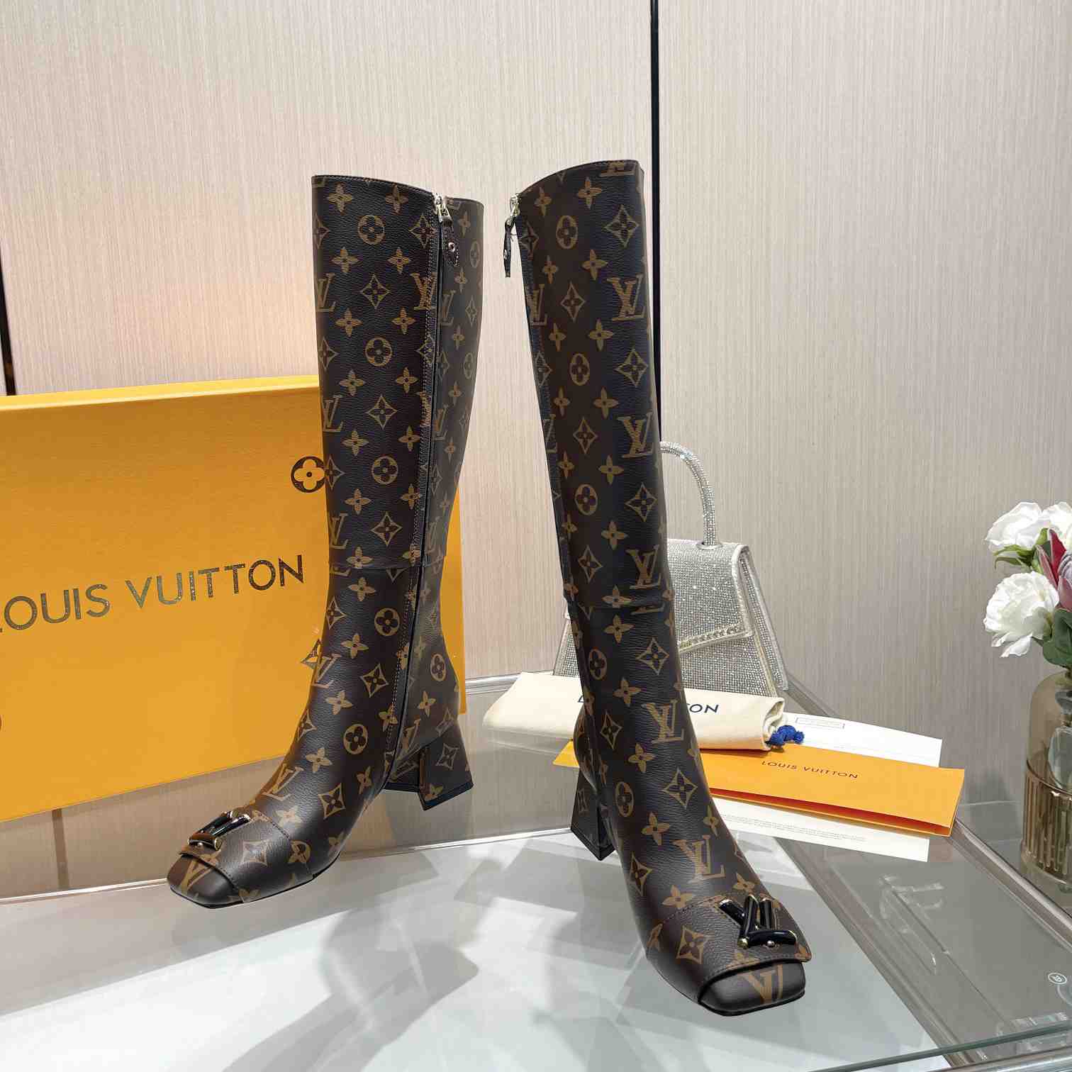 Louis Vuitton LV Checker High Boot - 