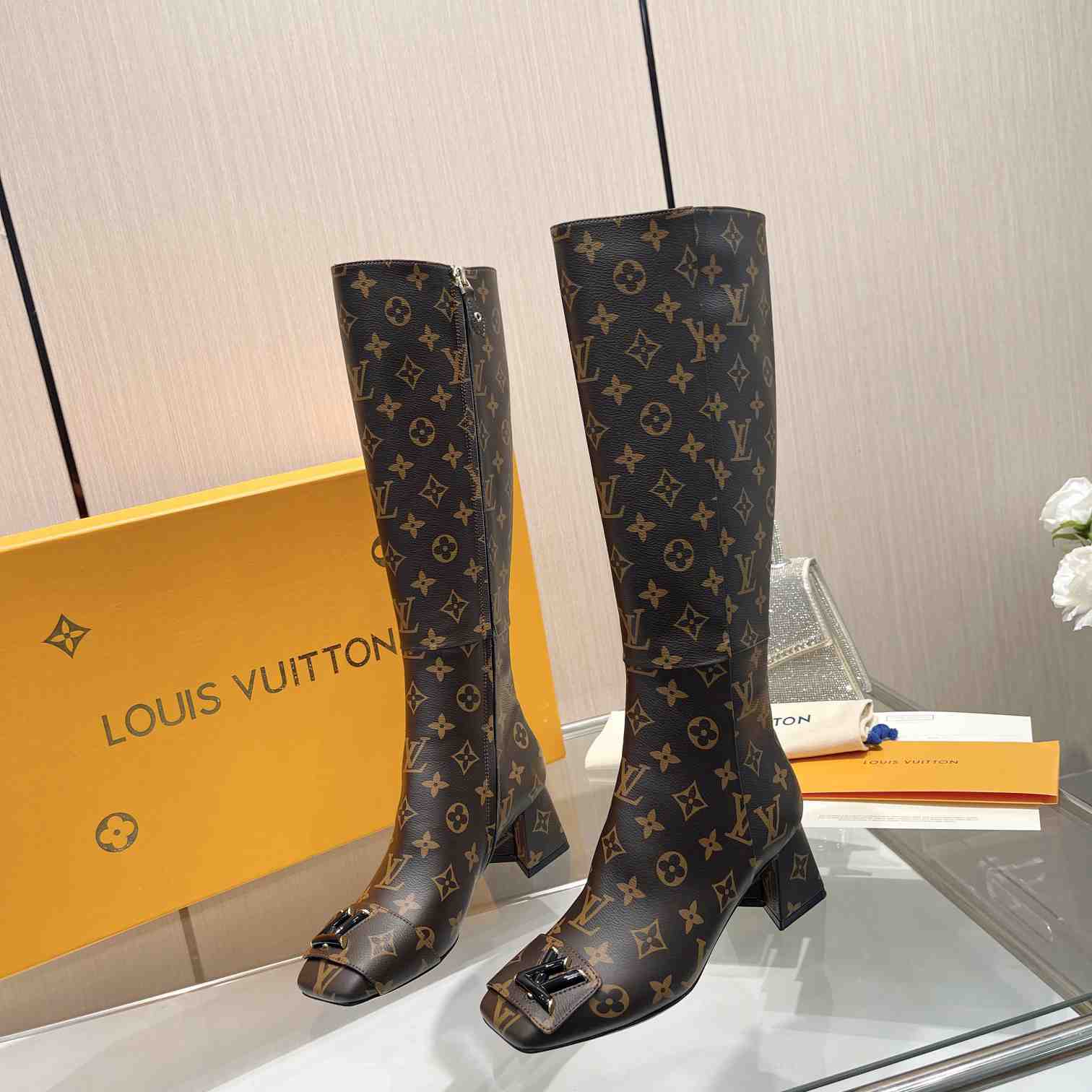 Louis Vuitton LV Checker High Boot - 