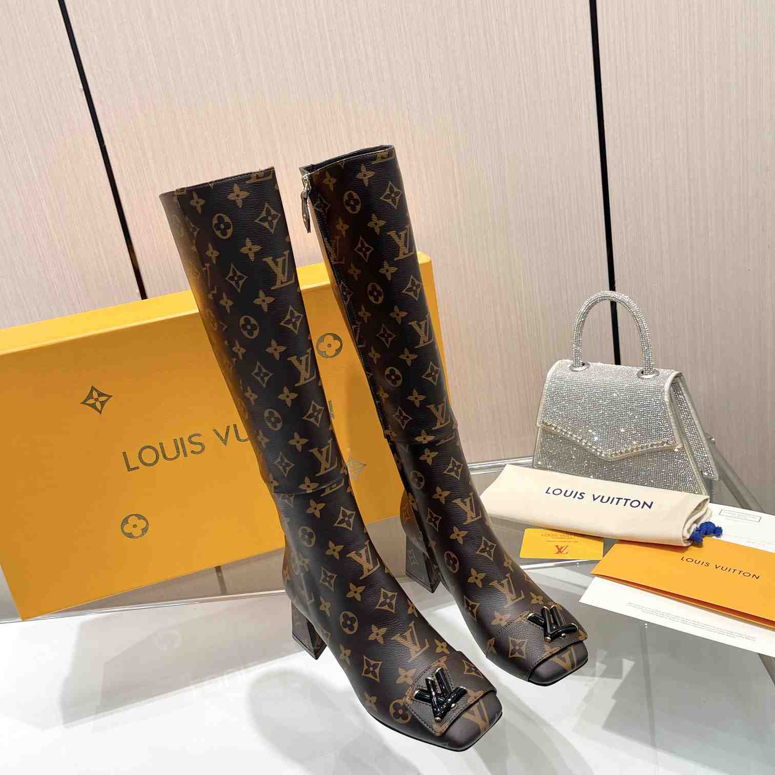 Louis Vuitton LV Checker High Boot - 