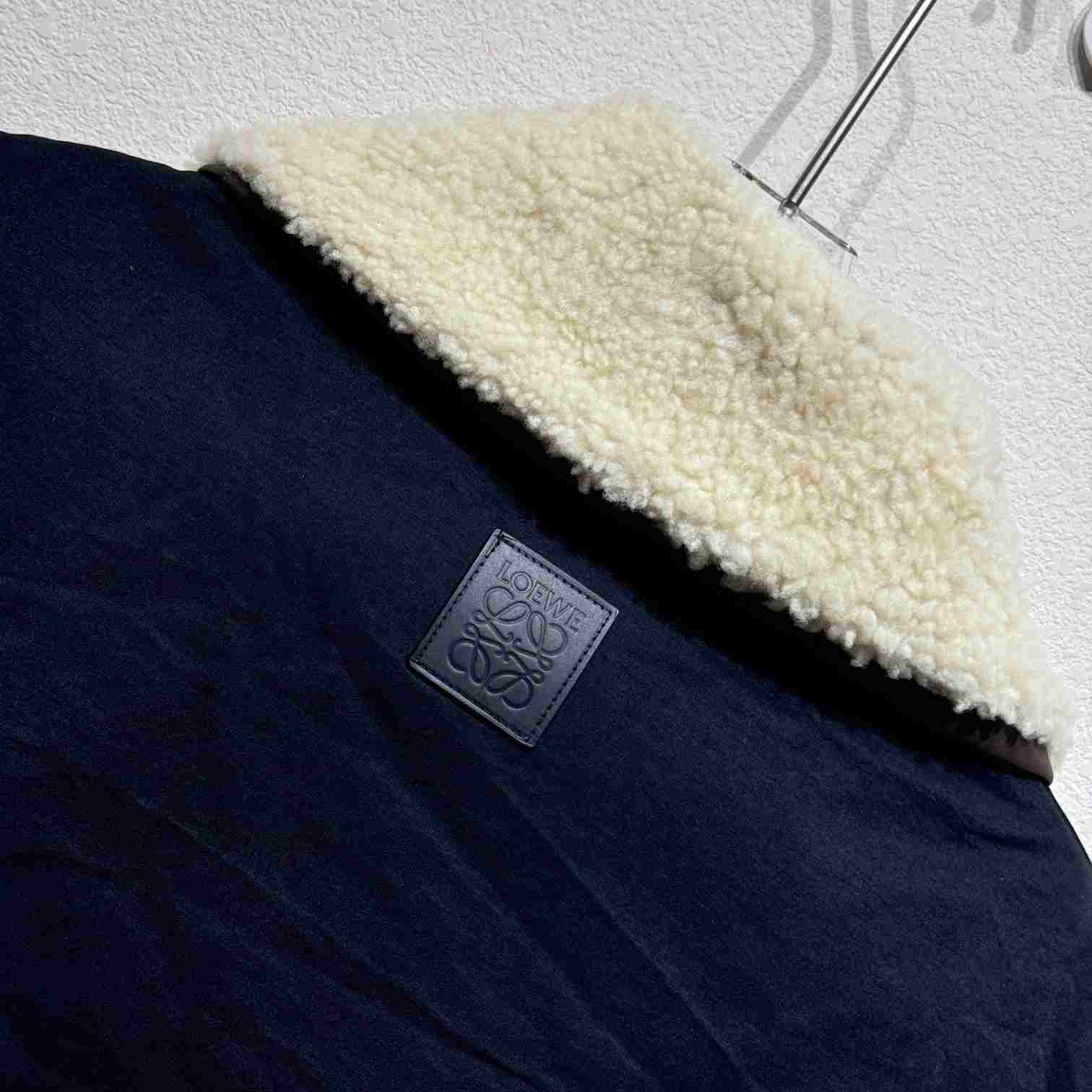 Loewe Puffer Vest In Cotton Blend - 