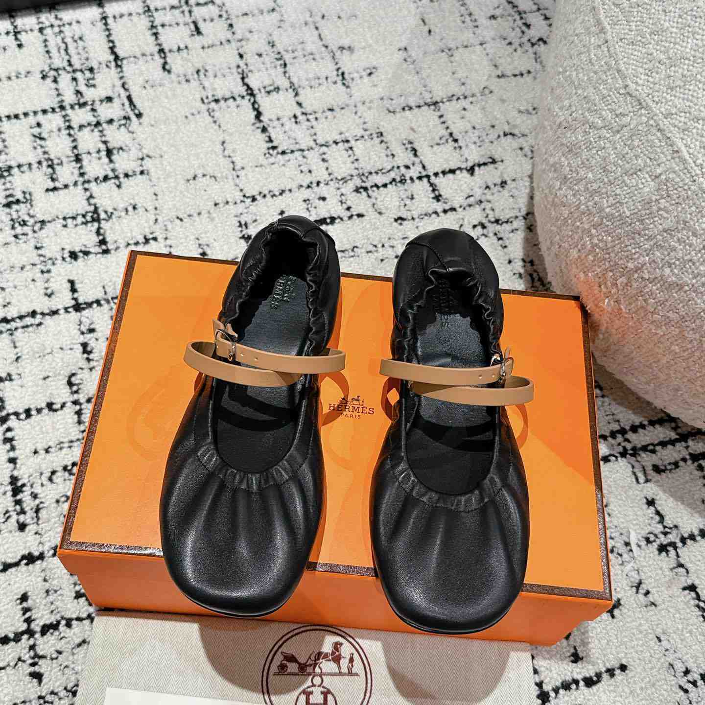 Hermes Jolly Ballet Flat - 