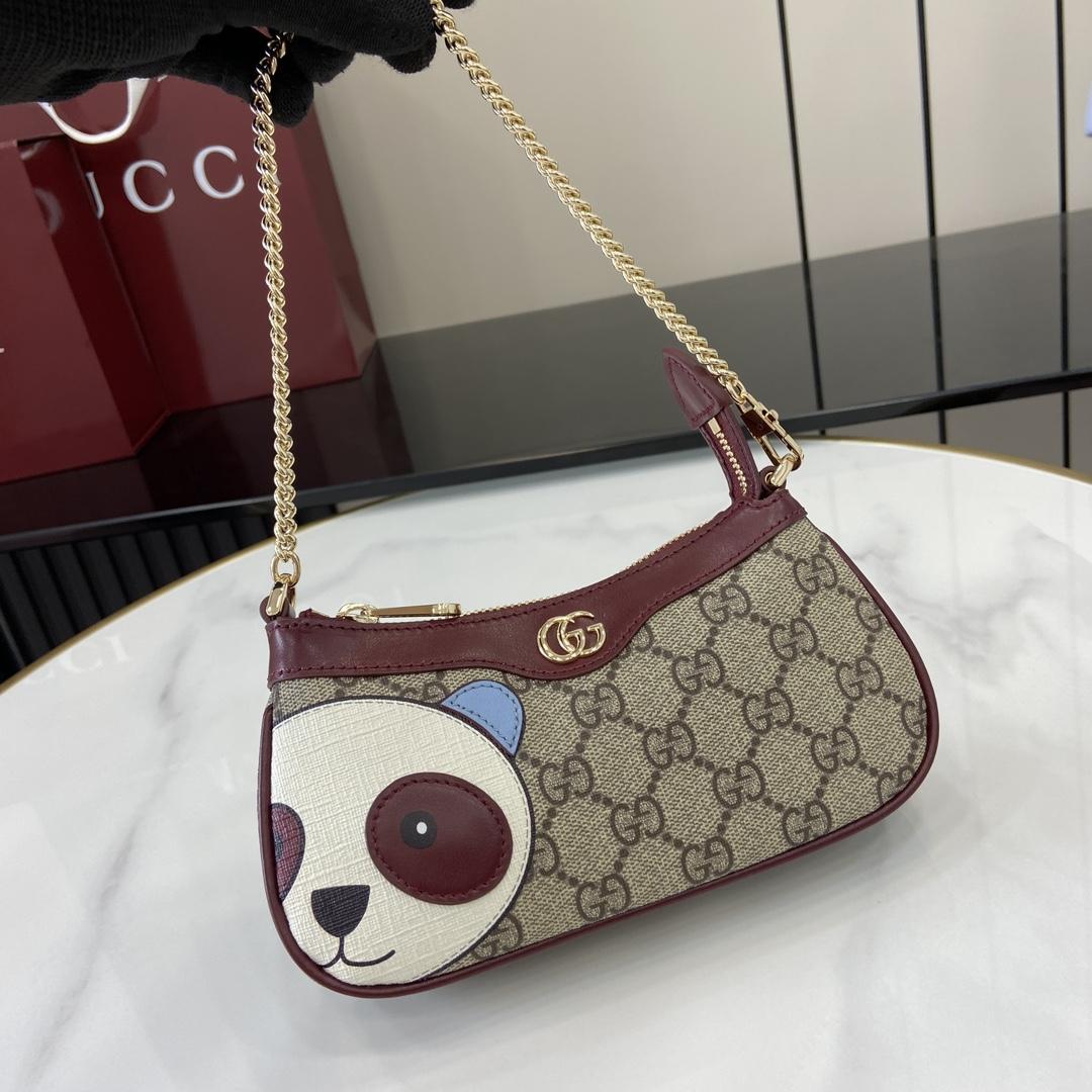 Gucci GG Mini Bag With Panda Detail - 