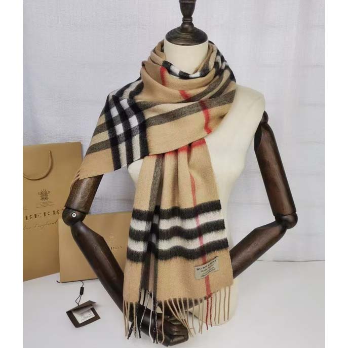 Burberry Check Cashmere Scarf - 