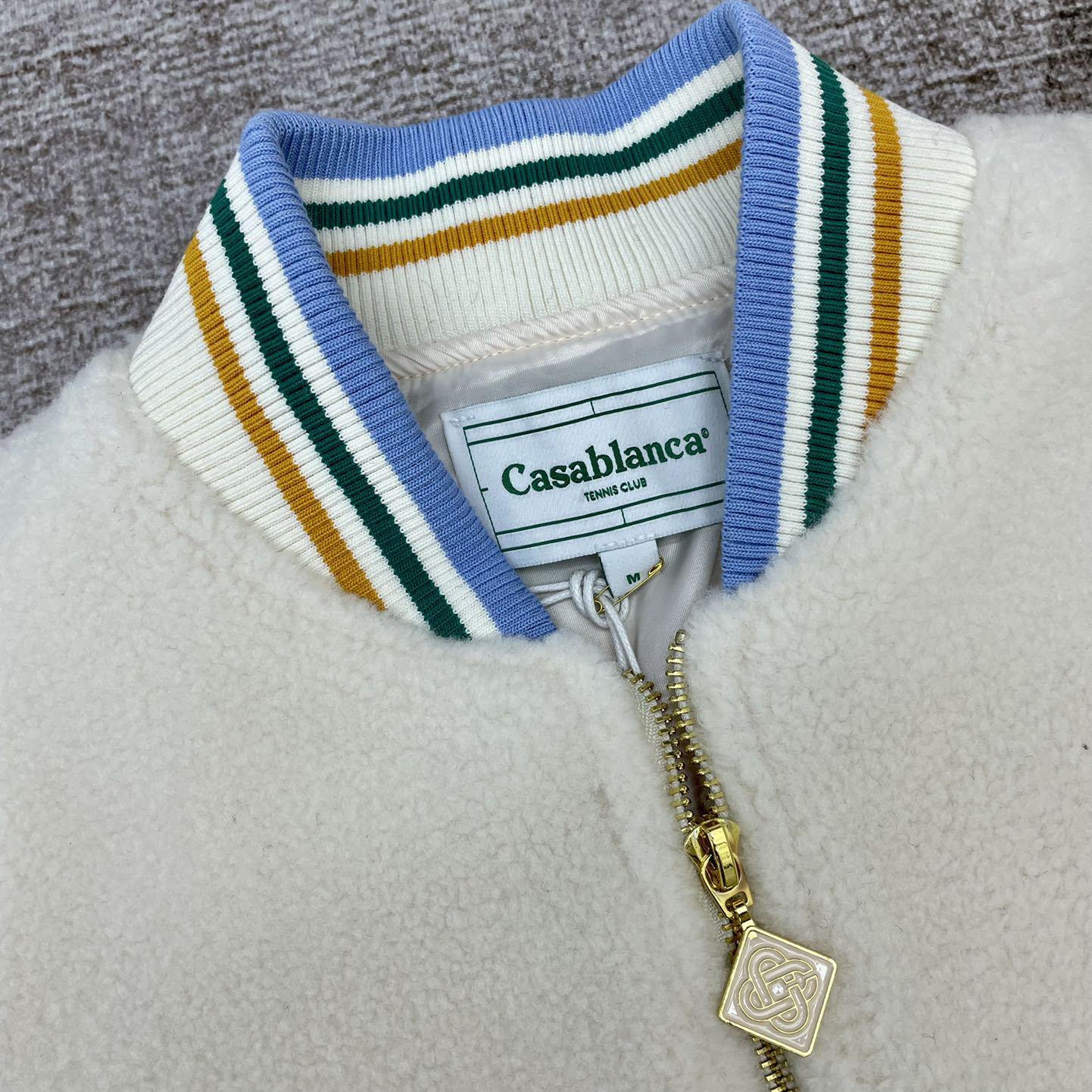 Casablanca Maison Pastelle Bomber Jacket    c940 - 
