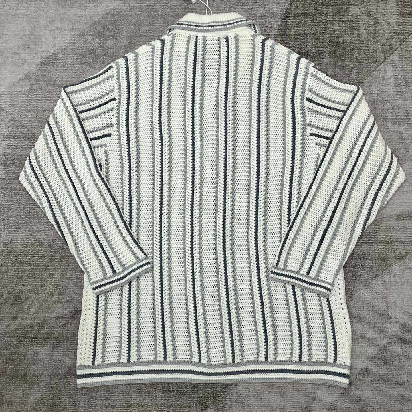 Casablanca Crochet Textured Cardigan   Z6003 - 
