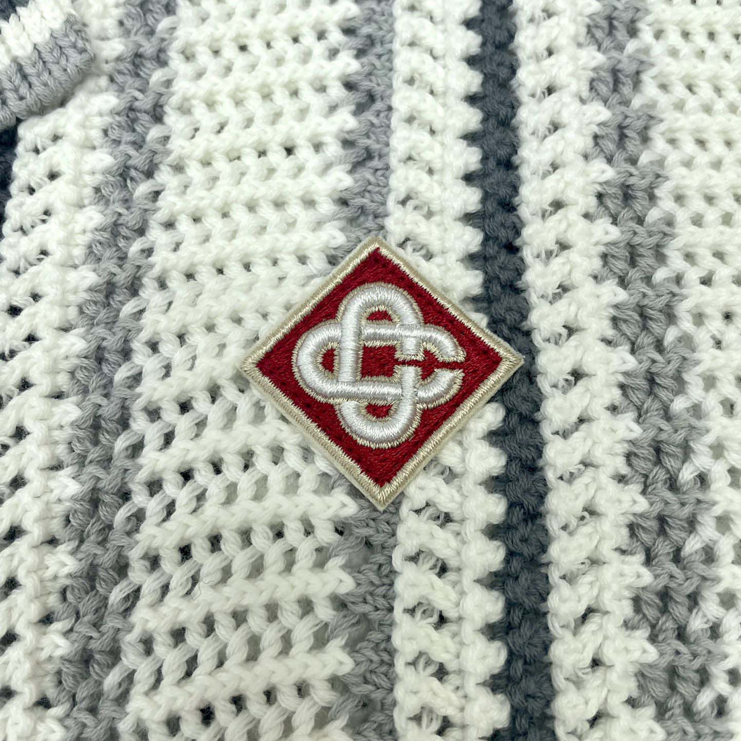 Casablanca Crochet Textured Cardigan   Z6003 - 