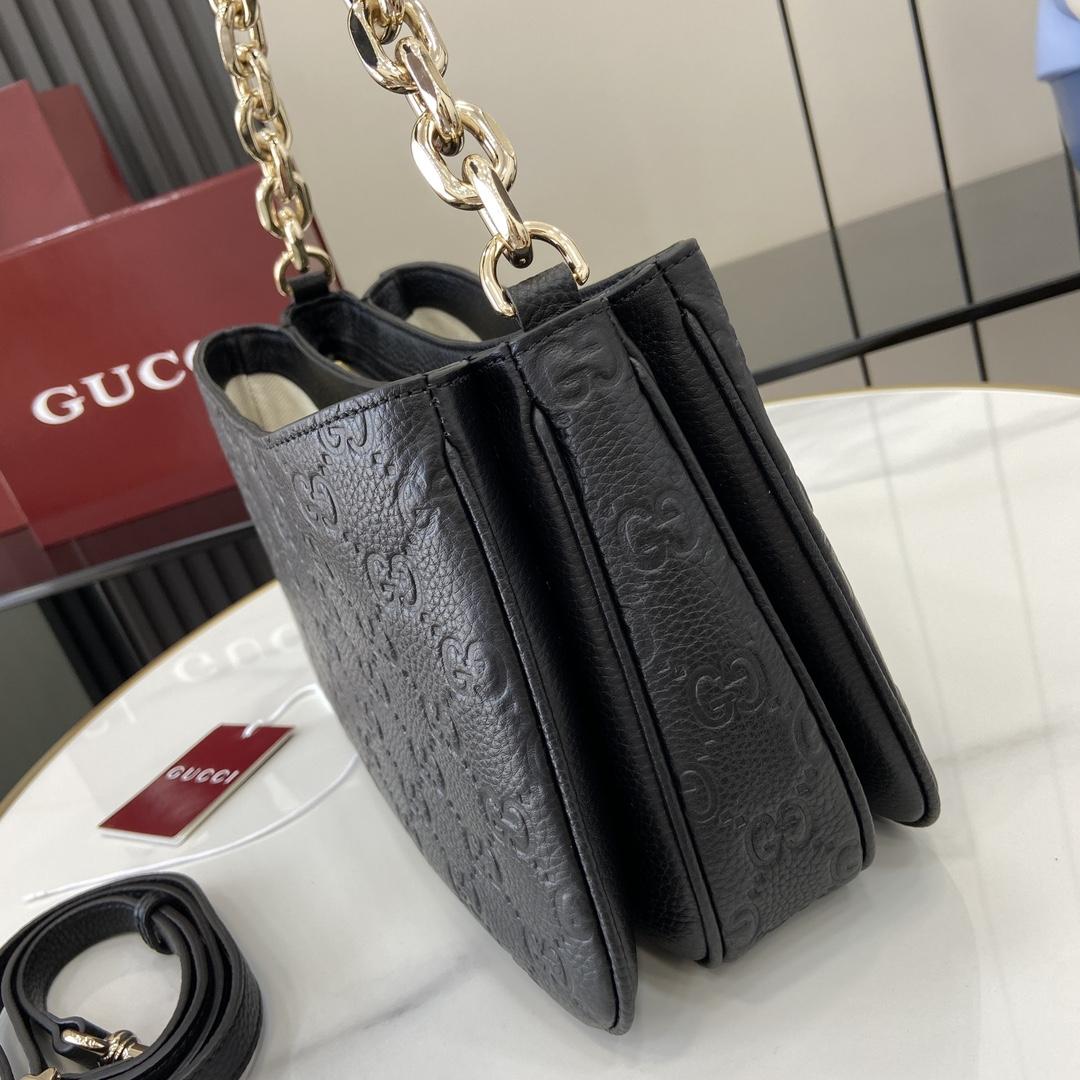 Gucci GG Emblem Mini Shoulder Bag  - 