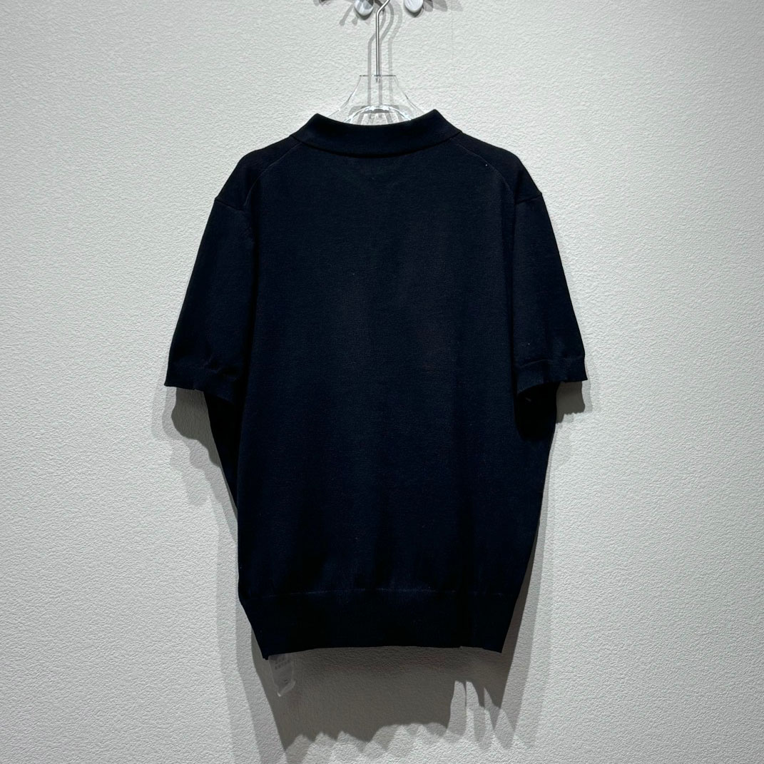 Miu Miu Cotton Piqué Polo Shirt - 