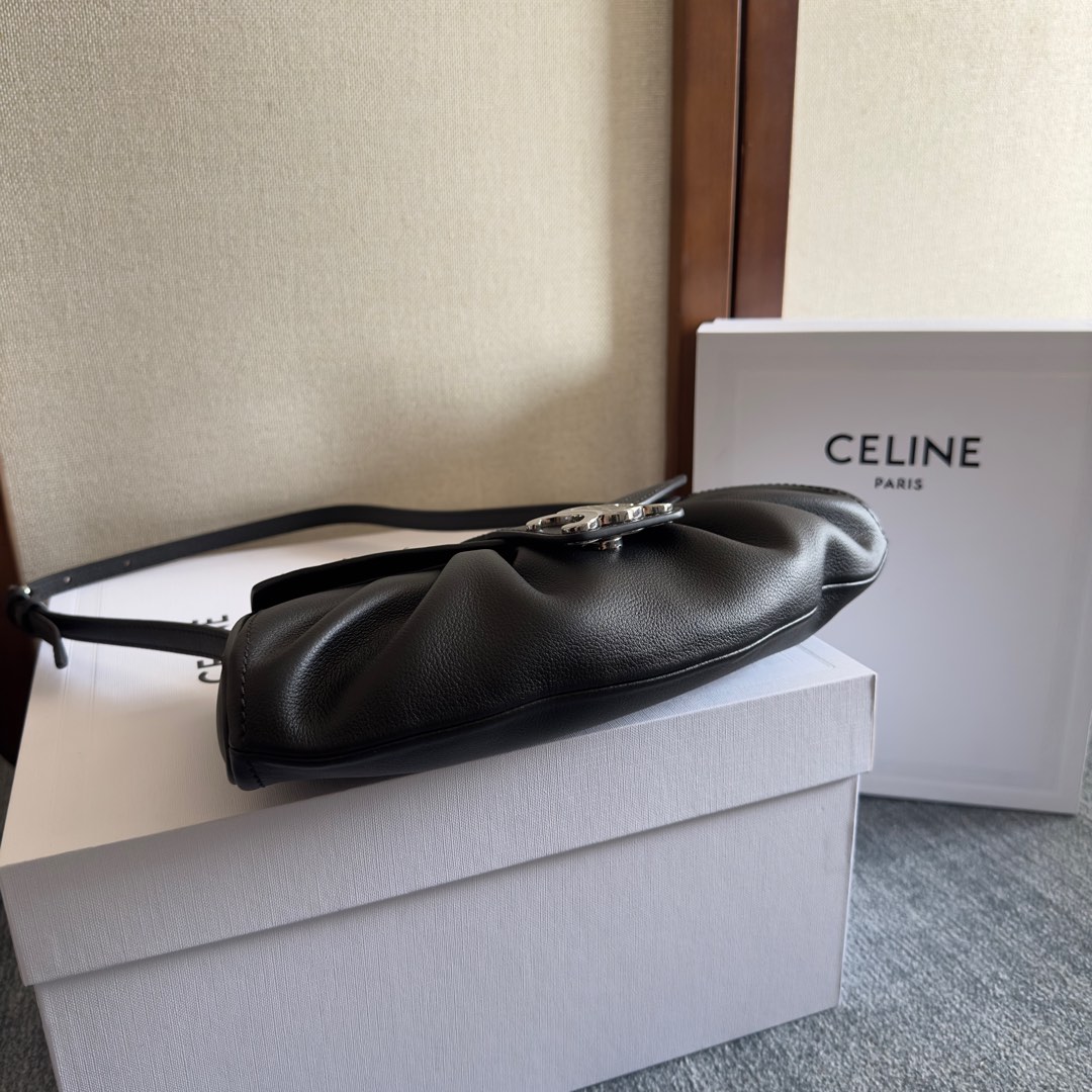 Celine Teen Celine Polly In Supple Calfskin - 