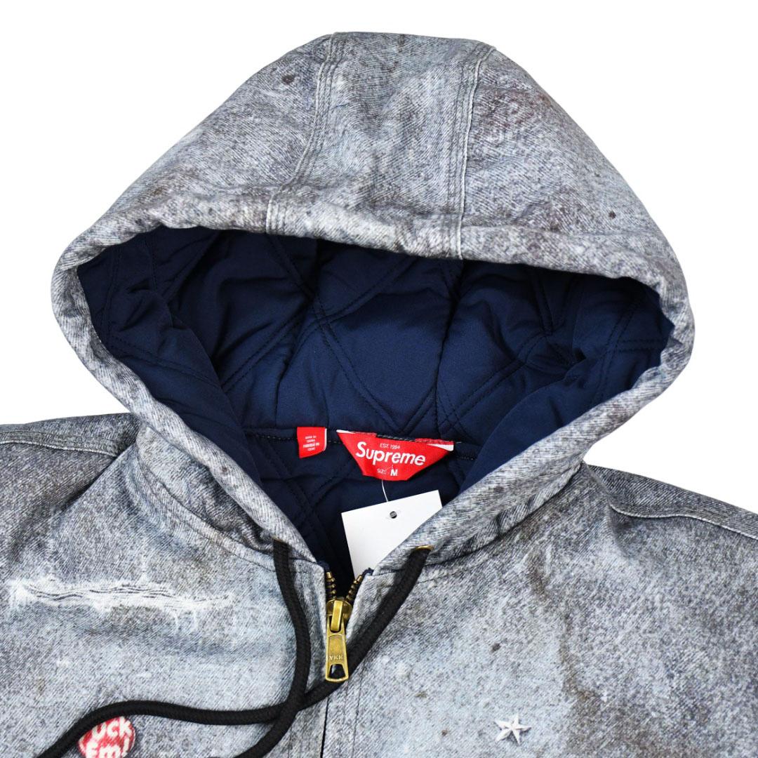Supreme HJR Trompe L'oeil Hooded Work Jacket - 