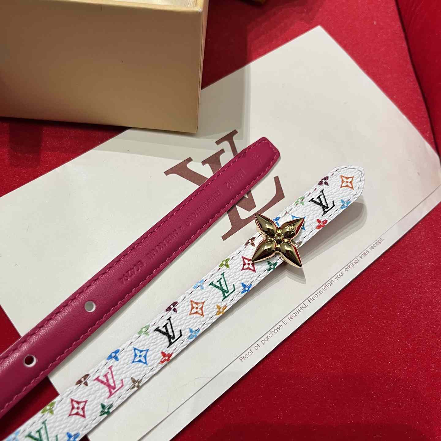 Louis Vuitton LV x TM LV D-Ring 15mm Belt    - 