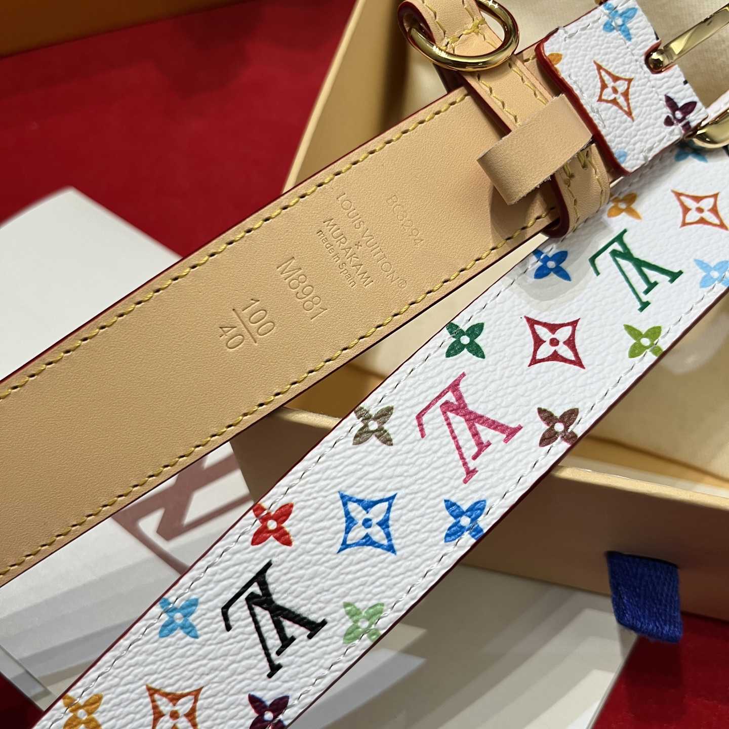 Louis Vuitton LV x TM LV D-Ring 30mm Belt   M8981W - 