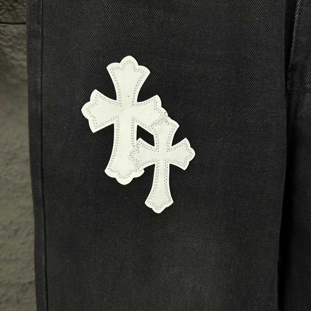 Chrome Hearts Straight Leg Jeans - 