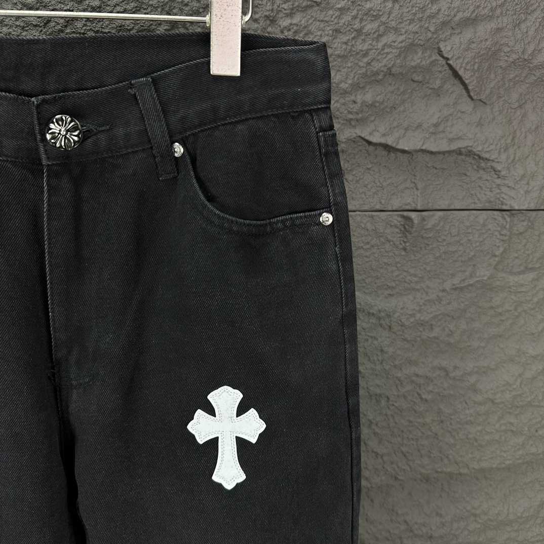 Chrome Hearts Straight Leg Jeans - 