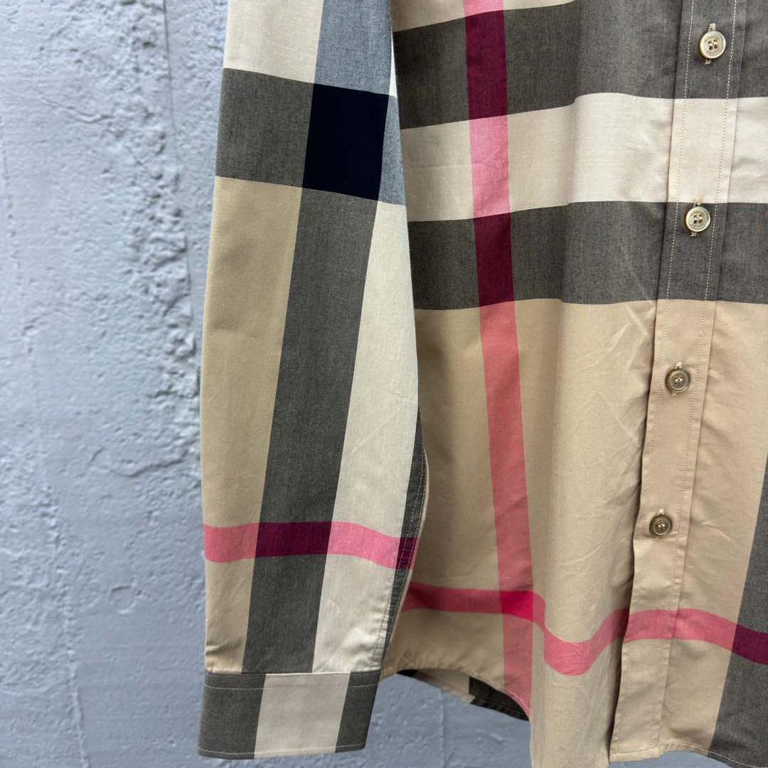 Burberry Check Cotton Shirt In Archive Beige - 