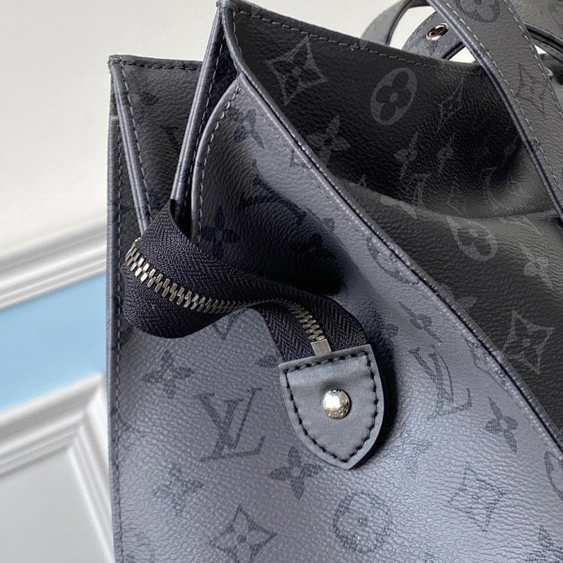 Louis Vuitton 2020 Monogram Eclipse Reverse New Cabas Zippe GM  M45379 - 